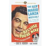 Because You're Mine DVD (1952) - Mario Lanza, Doretta Morrow, James Whitmore