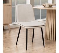 Becca Dining Chair - Set of 4 - Beige Fabric