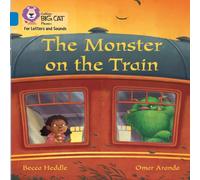 Becca Heddle Monster on the Train Paperback Book Becca Heddle Multicolor