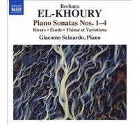 Giacomo Scinardo - Bechara El-Khoury: Piano Sonatas Nos. 1-4