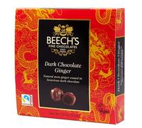 Bech's Assorted Chocolate Creams & Brazils Gift Box Collection - Dark, Milk & Fruit Flavors (Box, Dark Chocolate Ginger 100g)