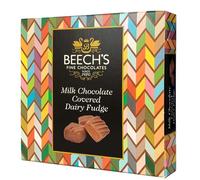 Bech's Assorted Chocolate Creams & Brazils Gift Box Collection - Dark, Milk & Fruit Flavors (Box, Milk Chocolate Dairy Fudge 100g)