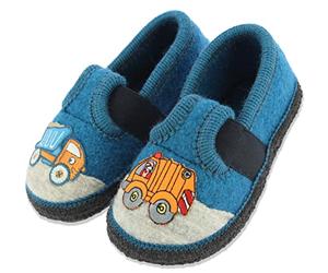 Beck Boy's 0782 Lkw Slipper, Blue, 1.5 UK
