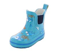 Beck Boy's 894 Little Sharks Wellington Boots, Blue, 6 UK