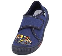 Beck Boy's Bagger Low slippers, Blue, 12 UK Child