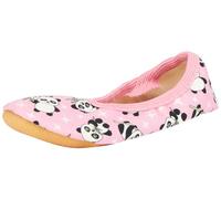 Beck Boy's Panda Girl Slipper, Pink, 7 UK Child