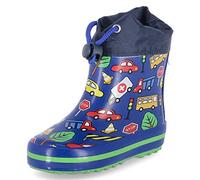 Beck Boy's Traffic Rain Boot, Blue, 9 UK Child