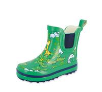 Beck Boy's Zoo Rain Boot, Green, 4.5 UK Child