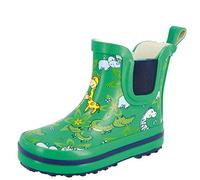 Beck Boy's Zoo Rain Boot, Green, 6 UK Child