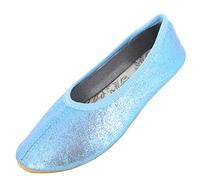 Beck Girl's Basic 071 Gymnastics Shoes, Blue, 3 UK