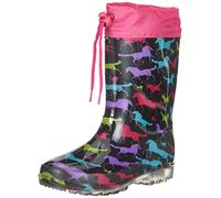 Beck Girl's Blinking Horses rain boat, Multicolor, 10 UK Child