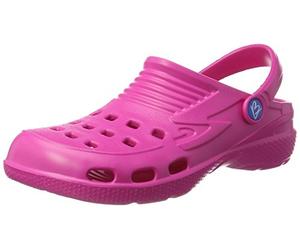 Beck Girl's Clogs, Pink, 3.5 UK