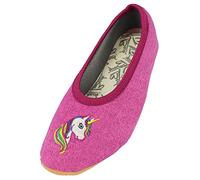 Beck Girl's Einhorn Gymnastics Shoes, Pink, 13 UK Child