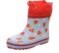 Beck Girl's Erdbeere Wellington Boots, Blue, 7 UK Child