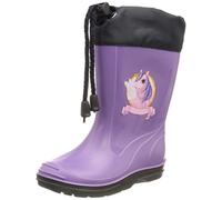 Beck Girl's Fabella Rain Boot, Purple, 13 UK Child