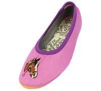 Beck Girls Horse Slippers