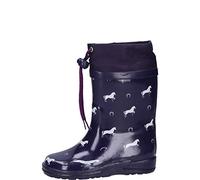 Beck Girls Horses Wellington rain boots