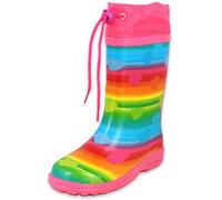 Beck Girls Rainbow Wellington rain boots