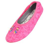 Beck Girl's Schleifchen Gymnastics Shoes, Pink, 13 UK Child