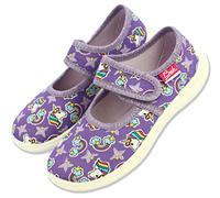 Beck Violet Dream Slipper, Purple, 3 UK