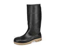 Beck Men's Basic 835 Rain Boot, Black, 7.5 UK
