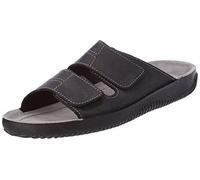Beck Men's Ben Slippers, Black, 10 UK