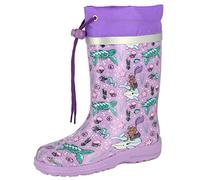 Beck Ocean Tale Rain Boot, Purple, 12.5 UK Child