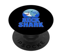 Beck Shark Family Reunion Squad First Last Name PopSockets Adhesive PopGrip