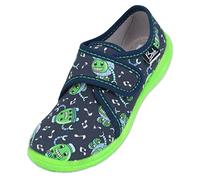 Beck Unisex Children's Robots Slippers, darkblue, 10 UK