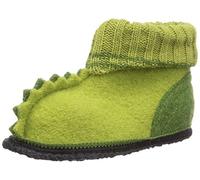 Beck Unisex Kids Nessi Hi Top Slippers, Green, 11 UK Child