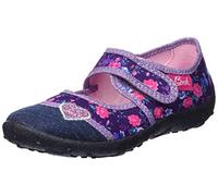 Beck Women's Pretty Slippers, Purple, 7 UK Child