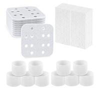 Beckacher 10 Pack Humidifier Replacement Filters, 10 Pack Absorption Pads and 10 Pack Aroma Pads, Compatible with LEVOIT LV600S OasisMist450S Humidifier