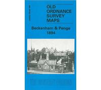 Beckenham and Penge 1894: London Sheet 146 (Old O.S. Maps of London)