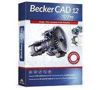 Becker CAD 12 3D PRO - sophisticated 2D and 3D CAD software for professionals - for 3 PCs - 100% compatible with AutoCAD - Windows 11, 10, 8.1, 7