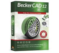 Becker CAD 12 3D - professional CAD software for 2D + 3D design and modelling - for 3 PCs - 100% compatible with AutoCAD - Windows 11, 10, 8.1, 7