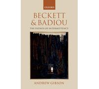 Beckett and Badiou - 9780199207756
