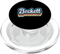Beckett First Name Boy Vintage Style 70s 80s Personalized PopSockets PopGrip for MagSafe