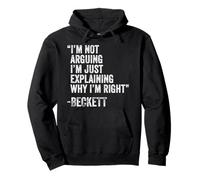 BECKETT Quote Funny Birthday Custom Name Idea Engineer Pullover Hoodie