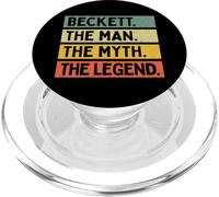 Beckett The Man The Myth The Legend Funny Personalized Quote PopSockets PopGrip for MagSafe