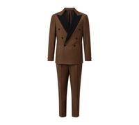 Beckham Tuxedo Suit - male - Franzese Collection - Double Breasted Suits - Brown - M - Suits M