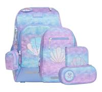 Beckmann satchel Active Air FLX Schoolbag Set 6 -piece 20-25L Seashell lilac