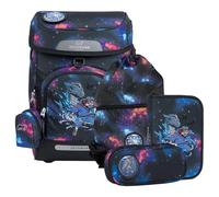 Beckmann satchel Plus Air Schoolbag 7 teilig Ninja Elements black