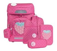 Beckmann satchel Plus Air Schoolbag 7 teilig Strawberry purple