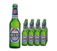 Becks Blue Alcohol Free Beer Bottle Multipack, 12 x 275 ml