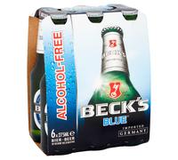 Beck's Blue Alcohol Free Beer, 6 x 275ml