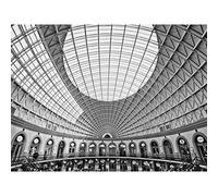 Beckwith Leeds Corn Exchange Interior Photo Premium Wall Art Canvas Print 18X24 Inch
