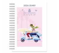Becky Bettesworth A5 Diary 2026, General Diaries, Week To View, Gift