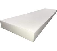 Becky Cameron High Density white Firm Upholstery Foam Sheet For Cushions, Sofa, Beds, Seats, Campervans, Indoor/Outdoor Padding, DIY (5'' (~13 cm) Thick, 80'' x 45'' (200cm x 114cm)) (M no 92347)