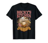 Becky’s Kitchen Good Food Warm Hugs Free Advice T-Shirt