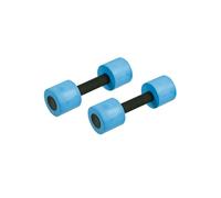 BECO Dumbbells Aquafitness - Dumbbells for Aqua Jogging, Water Aerobics & Swimming Lessons, Foam Aqua Dumbbells with Loop Handle - 1 Pair, Medium, 22 x 15 cm